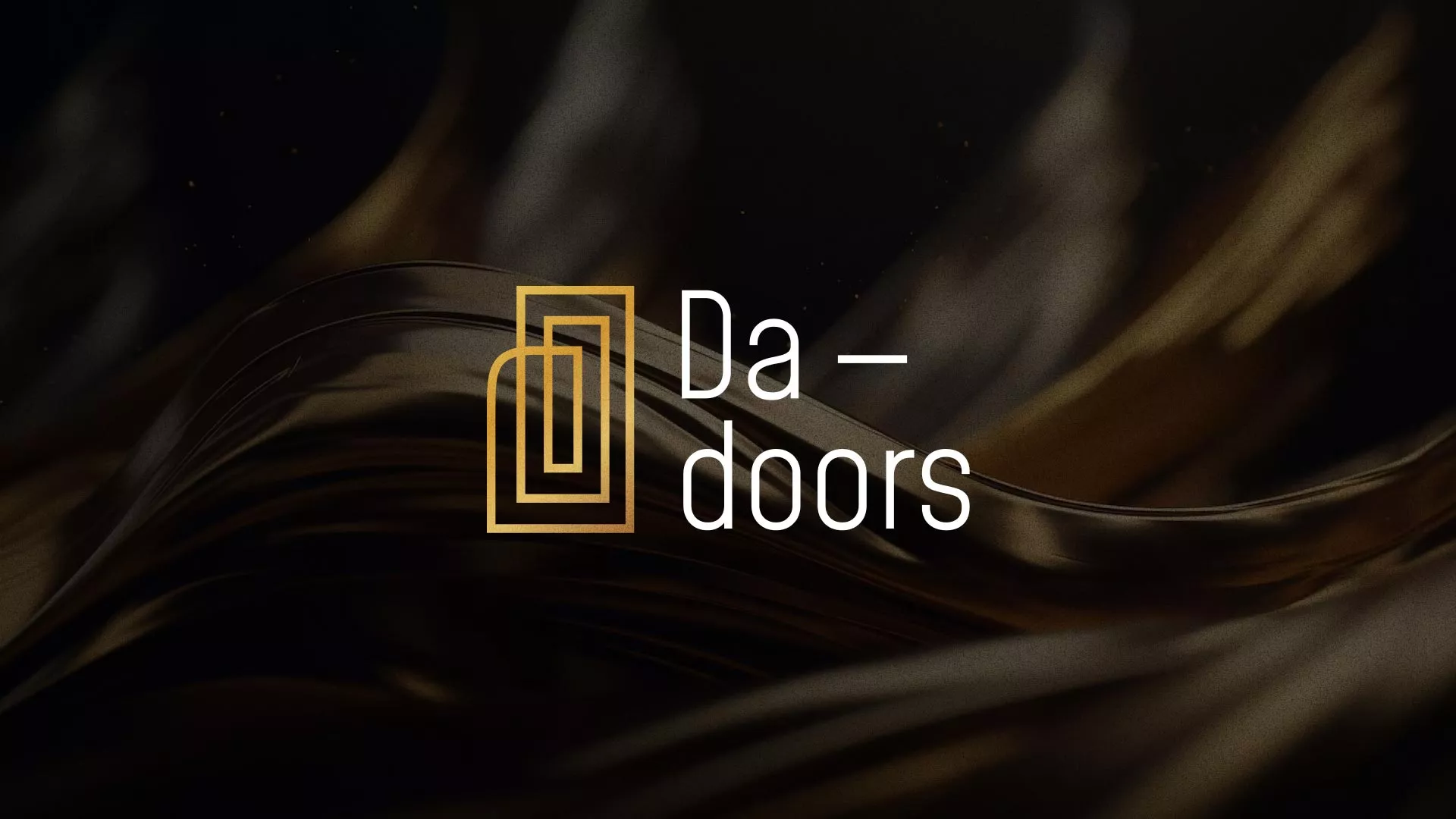 Разработка логотипа для компании «DA-DOORS» в Кургане